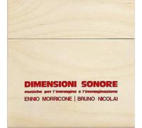 Morricone Ennio - Dimensioni Sonore (Box 10 Vinyl Red + 10 CD + Book + Poster + Borsa)