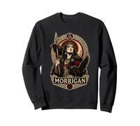 Morrigan Raven War Goddess Celtic Mythologie Art Sweatshirt
