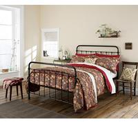 Morris & Co Housse de Couette Motif Voleur de Fraises Cramoisi