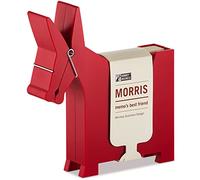 Morris l'âne : Porte-mémo de bureau | Accessoires de bureau et fournitures de bureau mignons | Fournitures de bureau : Porte-blocs et distributeurs | par Monkey Business (Rot)