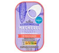 Morrisons Filets de maquereau à la sauce tomate 125g