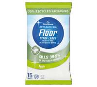 Morrisons Lot de 15 lingettes pour sol Pomme