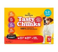 Morrisons Nourriture pour chien en sauce, 12 x 100 g