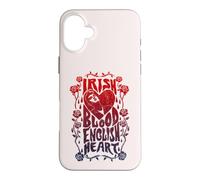 Morrissey Irish Blood Cœur Anglais Rouge Bleu Coque pour iPhone 16 Plus