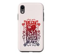 Morrissey Irish Blood Cœur Anglais Rouge Bleu Coque pour iPhone XR