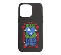 Morrissey Irish Blood Cœur Anglais Vert Bleu Coque pour iPhone 15 Pro Max