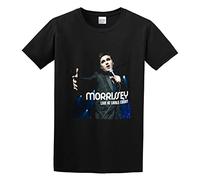 Morrissey Live at Earls Court Unisex 100% Cotton Short-Sleeve T-Shirts Black S