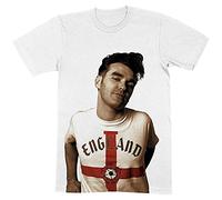 Morrissey T Shirt Glamorous Glue Logo Nouveau Officiel Homme Blanc Size L