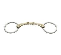 Mors 2 anneaux double brisure pour cheval Sprenger Dynamic rs Argenté 135 mm