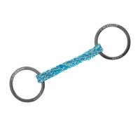 Mors 2 anneaux pour cheval Acavallo Alupro Argenté 13,5 cm