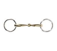 QHP Mors à anneaux avec simple brisure 14 mm coupe anatomique 9,5 cm