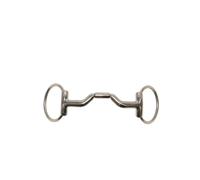Mors 2 anneaux pour cheval Metalab Elite Argenté 115 mm