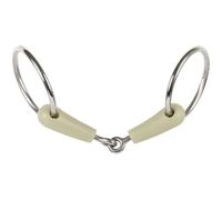 Mors 2 Anneaux Pour Cheval Simple Brisure Harry's Horse Apple 12,5 Cm Mixte Argenté