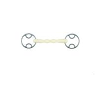 Mors 2 anneaux pour cheval Soyo Mullen Noir 125 mm