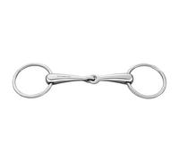 Mors 2 anneaux pour cheval Sprenger Argenté 135 mm