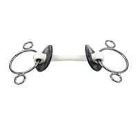 Mors 3 ou 4 anneaux pour cheval à canon Trust Inno Sense Flexi Soft 20 Blanc 13,5 cm