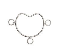 Mors 3 ou 4 anneaux pour cheval Kavalkade kavalbit Argenté 8 mm