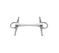 Mors à aiguille pour cheval à canon Trust Inno Sense Flexi Soft 20 Blanc 12,5 cm