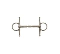 Mors à aiguille pour cheval droit Metalab Elite Argenté 135 mm