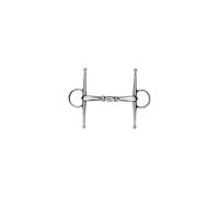 Mors à aiguille pour cheval inox satin Feeling Anatomic Argenté 125 mm