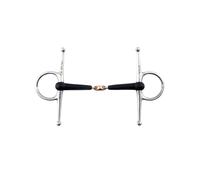 Mors à aiguille pour cheval Premier Equine Rubber Gris 14 cm