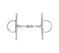 Mors à aiguille pour cheval simple double Horze Argenté 9,5 cm