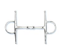Mors à aiguille pour cheval Stübben Easy Control Argenté 14 mm x 11,5 cm