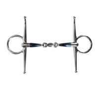 Mors à aiguilles pour cheval double brisure QHP Argenté 10,5 cm