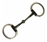 Mors à filet articulé en fer doux pour cheval Weatherbeeta Korsteel Bronze 12,5 cm