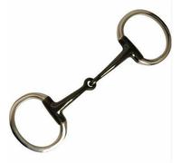 Mors à filet articulé en fer doux pour cheval Weatherbeeta Korsteel Bronze 14 cm