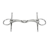 Mors aiguille double brisure pour cheval Sprenger Satinox Argenté 135 mm