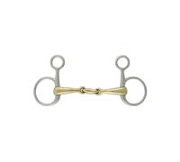 Mors aiguille pour cheval Metalab Blanc 13,5 cm