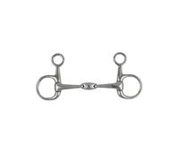 Mors aiguille pour cheval Metalab Gris 12,5 cm