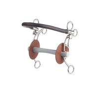 Mors américain pour cheval Beris Tandem Noir 130 mm