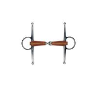 Mors bâillon FEELING recouvert de cuir 12,5 cm