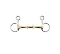 Mors baucher pour cheval en laiton Premier Equine Argenté 14 cm