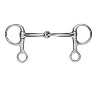 Mors baucher pour cheval Inox satin Feeling Argenté 115 mm