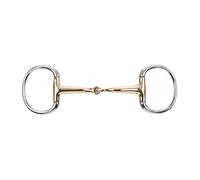 Mors BUSSE à olives simple brisure KAUGAN®-Shaped 14 mm Mors 13,5 cm