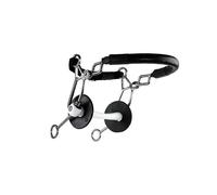 Mors combiné pour cheval Trust Inno Sense Hackamore Long Mullen 20 Blanc 14,5 cm