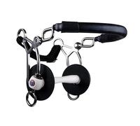 Mors combiné pour cheval Trust Inno Sense Hackamore Short Flexi Soft 15 Blanc 12,5 cm