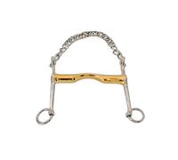 Mors de bride l'hotte pour cheval Sefton Argenté 13,5 cm