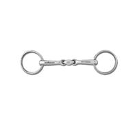Mors de bride pour cheval double brisure Waldhausen Massif Argenté 14,5 cm
