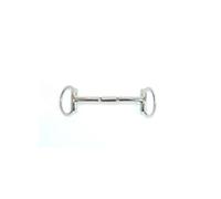 Mors de bride pour cheval droit Metalab Elite Argenté 115 mm