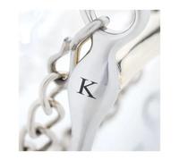 Mors de bride pour cheval Kavalkade KavalBit - 16 mm Argenté 140 mm