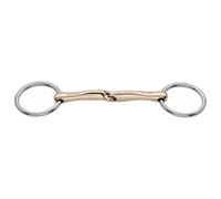 Mors de bride pour cheval simple brisures Sprenger NovoContact Doré 135x12 mm