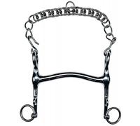 Mors de l'hotte à pont pour cheval pour cheval Feeling Argenté 135 mm