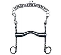 Mors de l'hotte pour cheval pour cheval Feeling Argenté 135 mm