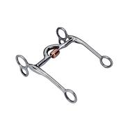 Mors de travail pour cheval Feeling Argenté 125 mm