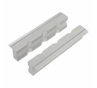 Var Set Of 2 Aluminium Jaws For Bench Vise Workstand Gris 125 mm