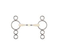 Mors double articulation + rouleau Soyo Happy mouth pessoa Blanc 135 mm